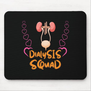 Tapis De Souris Néphrologie de l'infirmière dialyse Maladie rénale