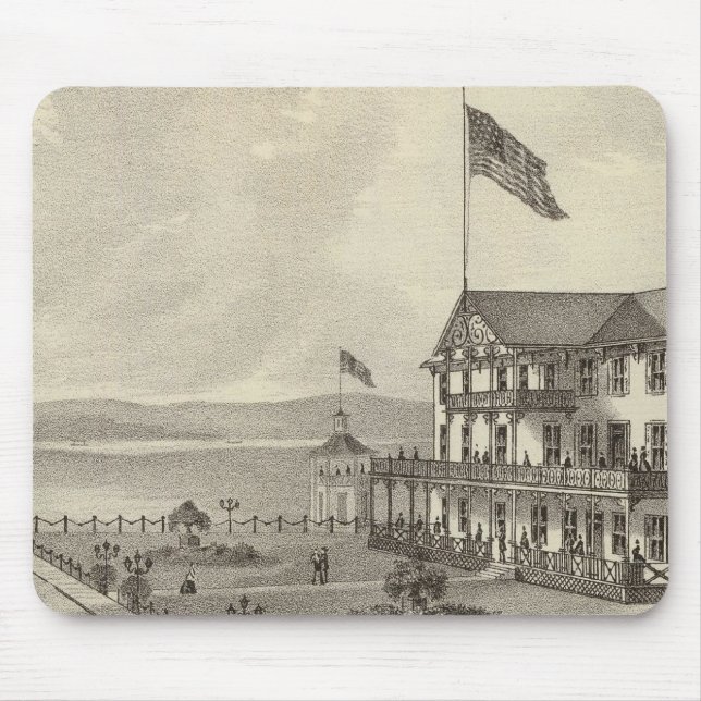 Tapis De Souris Neptune House, Ocean Beach, NJ (Devant)