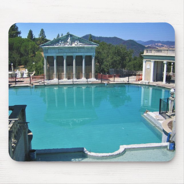 Tapis De Souris Neptune Pool at Hearst Castle, San Simeon, CA (Devant)