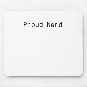Tapis De Souris Nerd fier