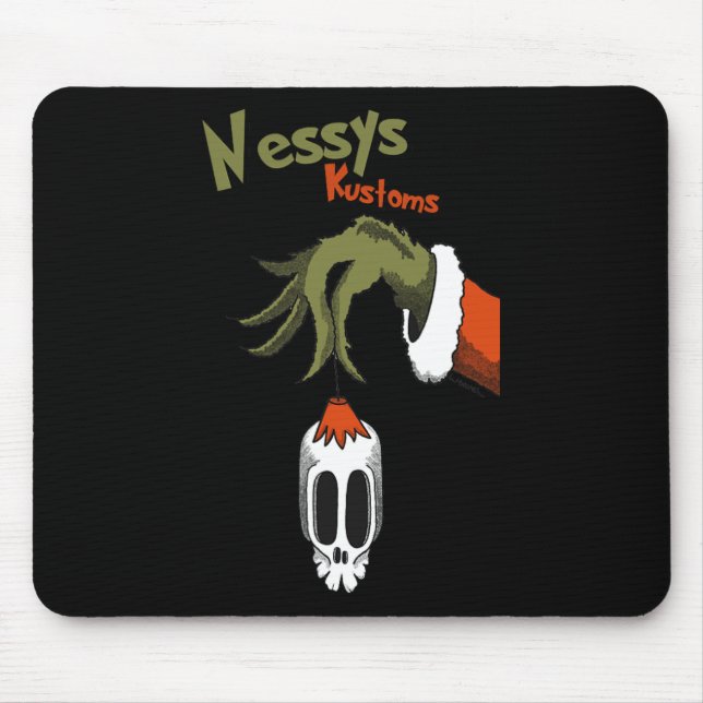 Tapis De Souris Nessy de Noël  (Devant)