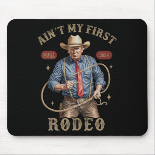 Tapis De Souris N'est pas mon premier rodéo Western Cowboy Funny T