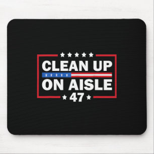 Tapis De Souris Nettoyer Sur L'Aisle 47 Impeach 47 Anti Trump Prés