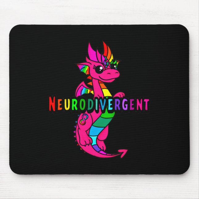 Tapis De Souris Neurodivergent (Devant)