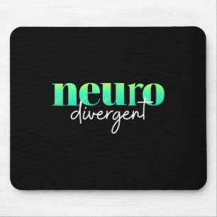 Tapis De Souris Neurodivergent Fierté Pour L'Autisme Adhd Et De Co