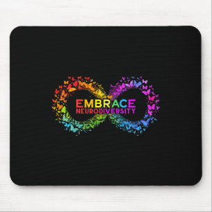 Tapis De Souris Neurodiversité Embrasser l'Autisme Adhd Asd Butter