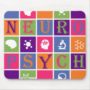 Tapis De Souris Neuropsychologie - cadeaux pour des