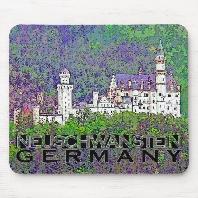 Tapis De Souris Neuschwanstein (Devant)