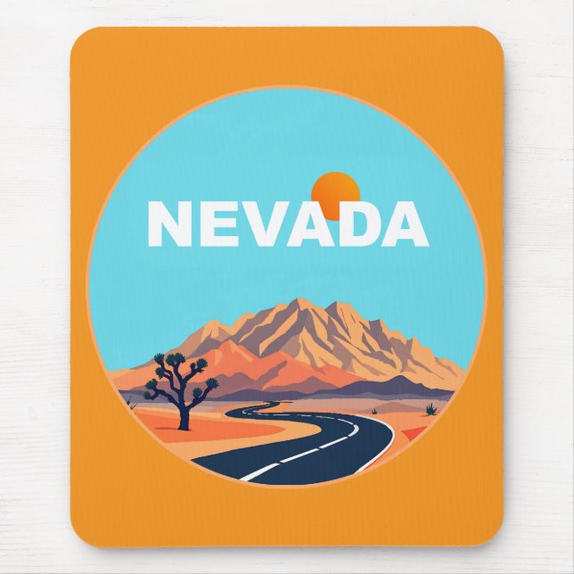 Tapis De Souris Nevada États-Unis d'Amérique (Devant)