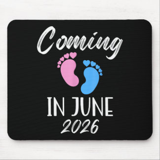 Tapis De Souris New Baby Coming In June 2026 Funny Baby Shower Boy