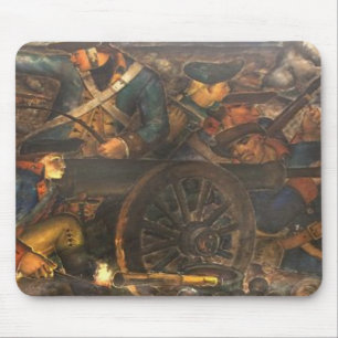 Tapis De Souris "New Deal" WPA Art Deco Mouse pad