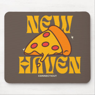 Tapis De Souris New Haven Apizza CT Connecticut Pizza
