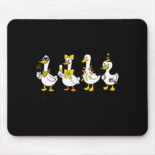 Tapis De Souris New Year Same Silly Goose Happy New Year 2026 Cele (Devant)