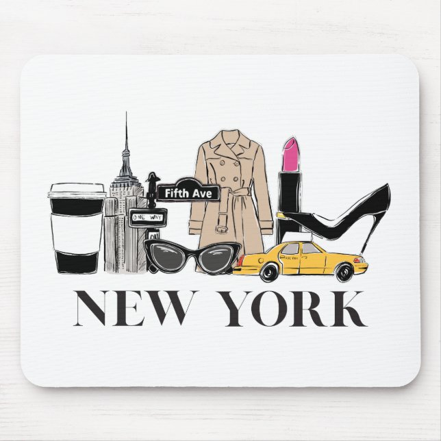 Tapis De Souris New York (Devant)