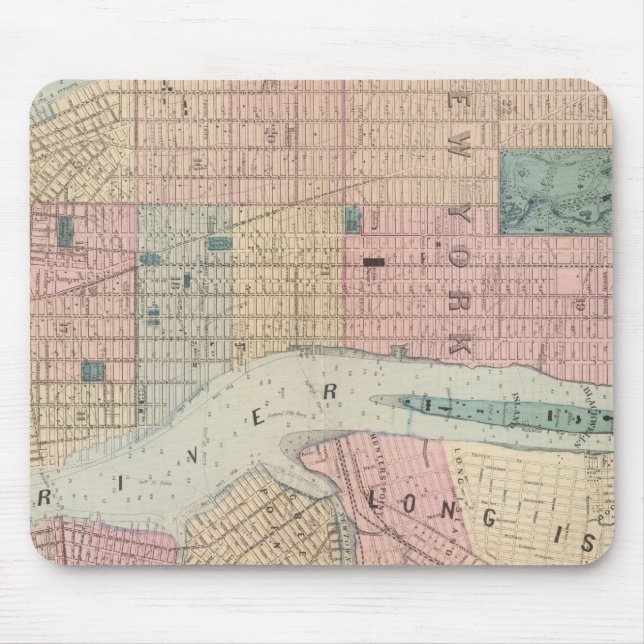 Tapis De Souris New York, Brooklyn (Devant)