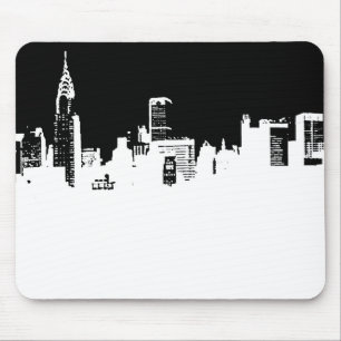 Tapis De Souris New York City Panorama Pop Art Mousepad