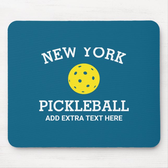 Tapis De Souris New York Ckleball Add Club Partner Name _1  (Devant)