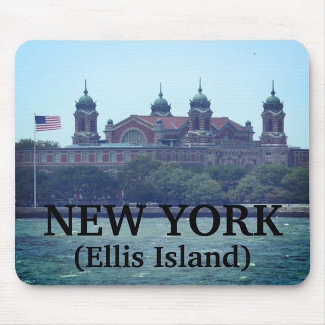 Tapis De Souris New York Ellis Island (Devant)