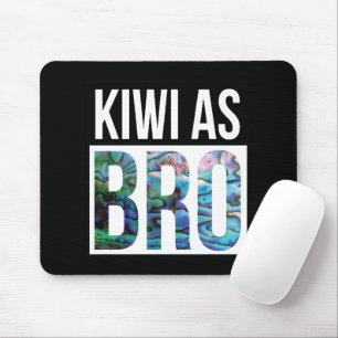 TAPIS DE SOURIS NEW ZEALAND KIWI AS BRO PAUA