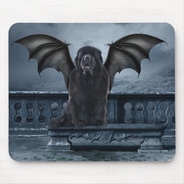 Tapis de souris Newf Gargoyle (Devant)