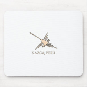 Tapis De Souris Newsprint de Nazca Hummingbird