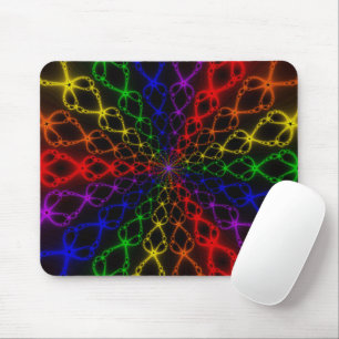 Tapis De Souris Newton Rainbow Arc-en-ciel Fractal Art