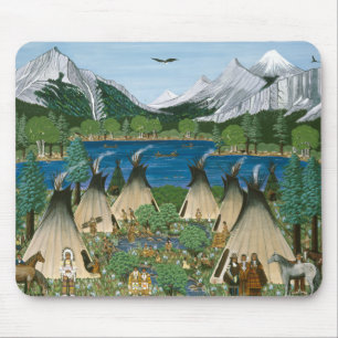 Tapis De Souris Nez Perce ~ Lac Wallowa