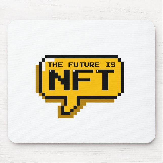 Tapis De Souris NFT Crypto art Bossica Mouse Pad (Devant)