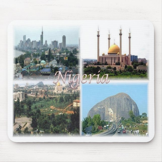 Tapis De Souris NG Nigeria - Abuja - (Devant)