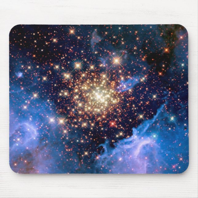 Tapis De Souris NGC 3603 Star Cluster - NASA Hubble Space Photo (Devant)
