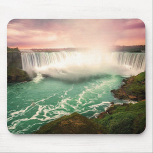 Tapis De Souris Niagara Falls, Canada sunset stylized