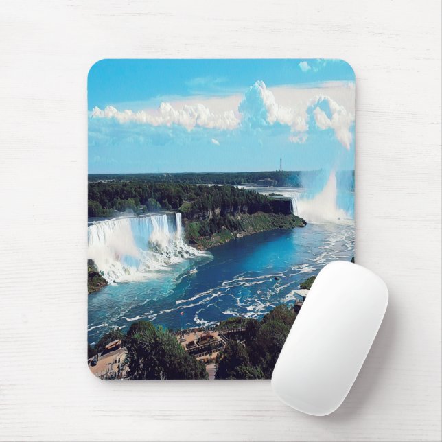 Tapis De Souris NIAGARA FALLS - view (Avec souris)