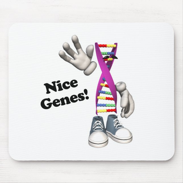 Tapis De Souris Nice Genes ADN drôle (Devant)