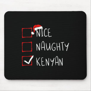 Tapis De Souris Nice Naughty Kenyan Christmas Kenya Heritage Roots