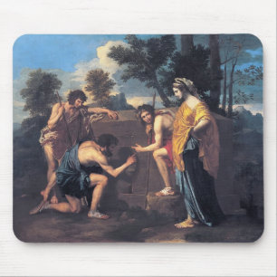 Tapis De Souris Nicolas Poussin- et dans l'amour-propre d'Arcadie