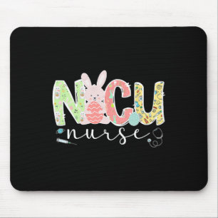 Tapis De Souris Nicu Nurse Bunny de Pâques Nicu Nurse Jour de Pâqu