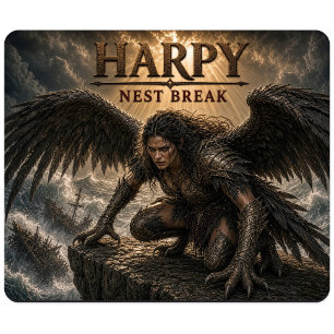 Tapis De Souris Nid de Harpie Brise Ténèbres Réalisme