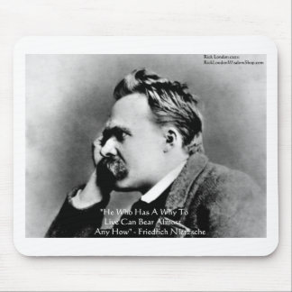 Tapis De Souris Nietzsche "A Why" Citation De Sagesse Cadeaux Et C