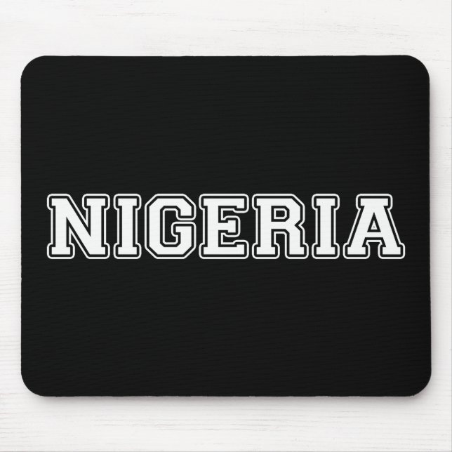 Tapis De Souris Nigéria (Devant)