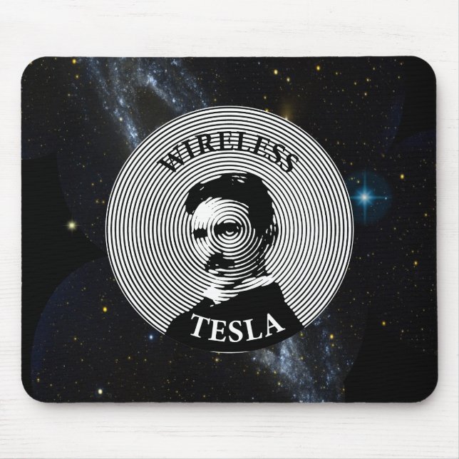 Tapis De Souris Nikola Tesla (Devant)