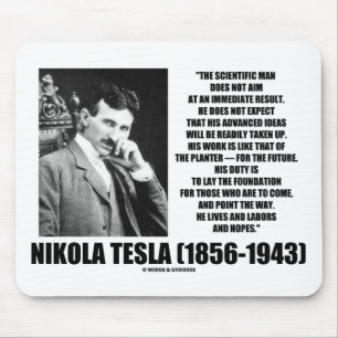 Tapis De Souris Nikola Tesla