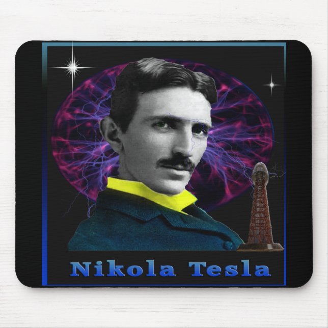 Tapis De Souris Nikola Tesla poster (Devant)