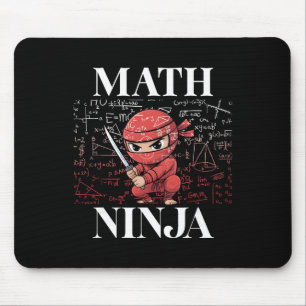 Tapis De Souris Ninja Math Algèbre Calcul Mathématiques Étudiant E