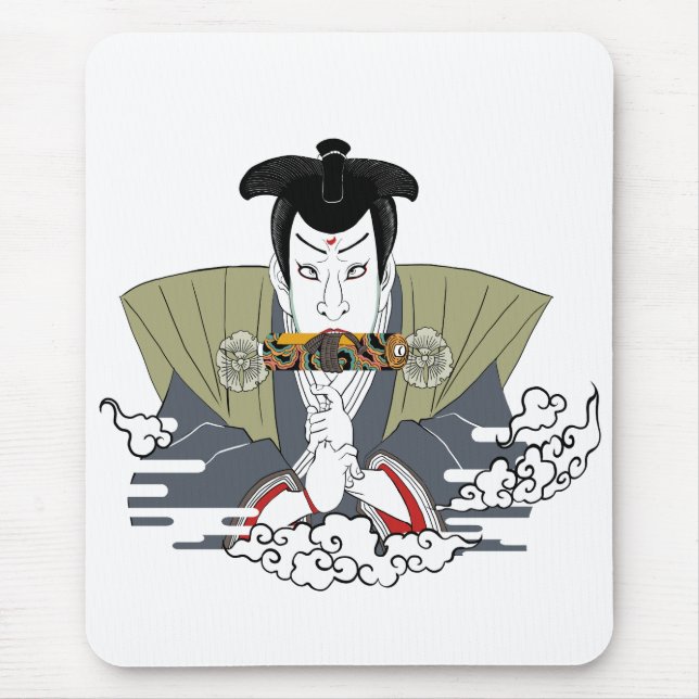 Tapis De Souris Ninja Ukiyo-e Art (Devant)