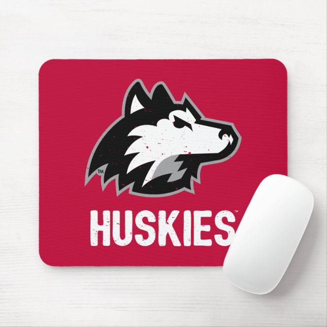 Tapis De Souris NIU Huskies en détresse (Avec souris)