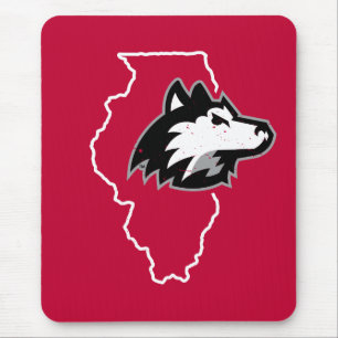 Tapis De Souris NIU Huskies State Love