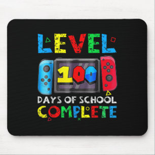 Tapis De Souris Niveau 100 Jours De L'École Complet Jeu Vidéo Game