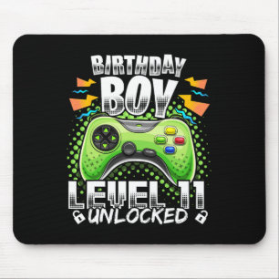 Tapis De Souris Niveau 11 Déverrouillé Jeu vidéo 11e Anniversaire 