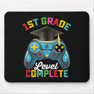 Tapis De Souris Niveau 1ère année diplômé diplômée jeu jeux vidéo