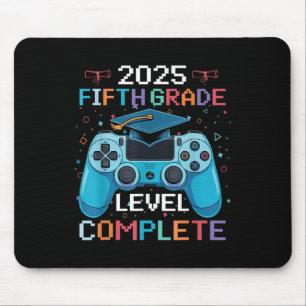 Tapis De Souris Niveau 5e année Complet Vidéo Gamer Garçon Graduat